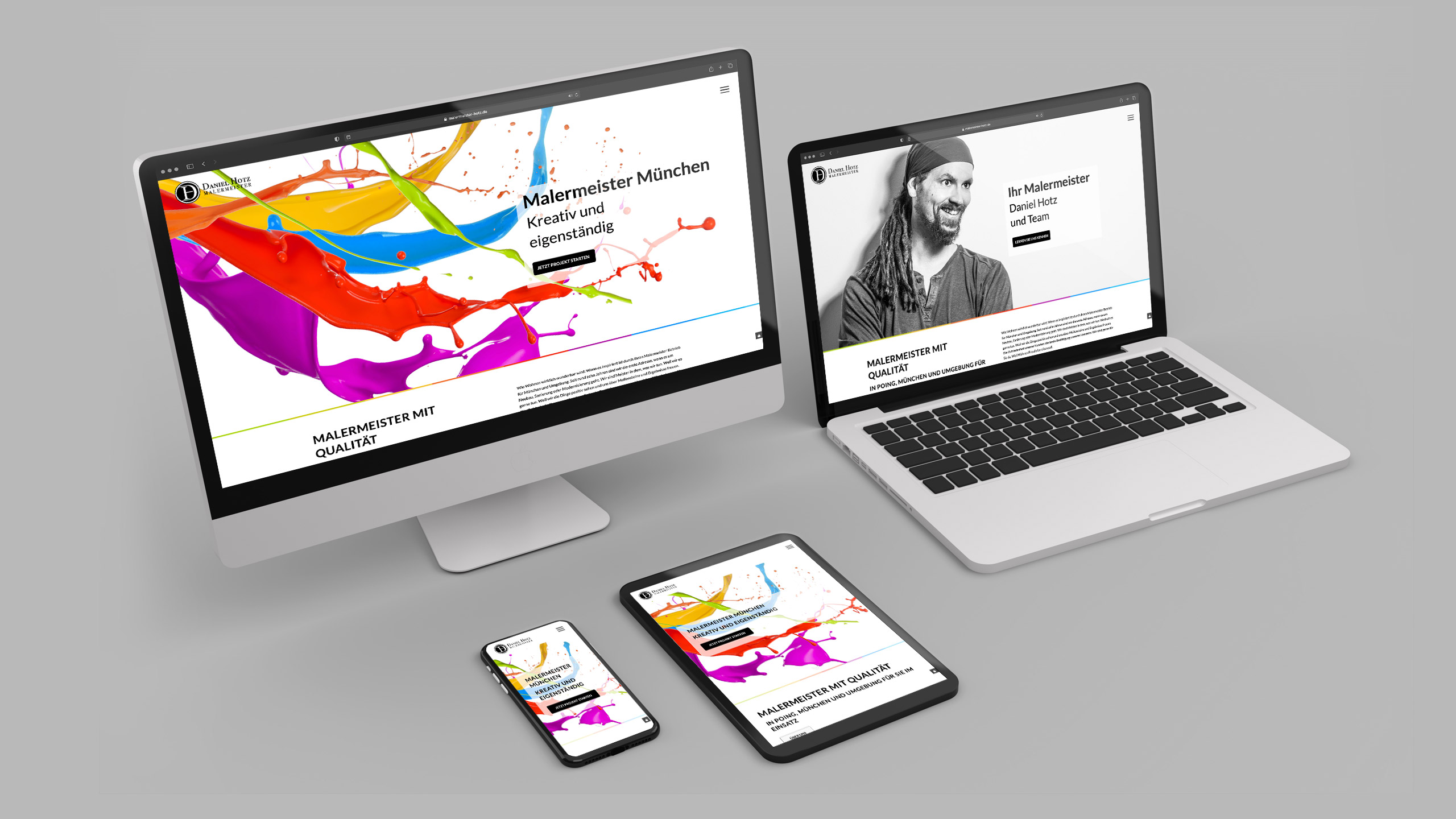 Webdesign Malermeister Daniel Hotz GmbH