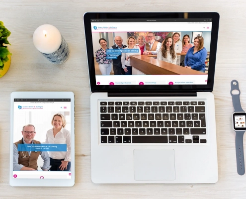 Webdesign Fachärzte Kaiser, Meiler & Kollegen