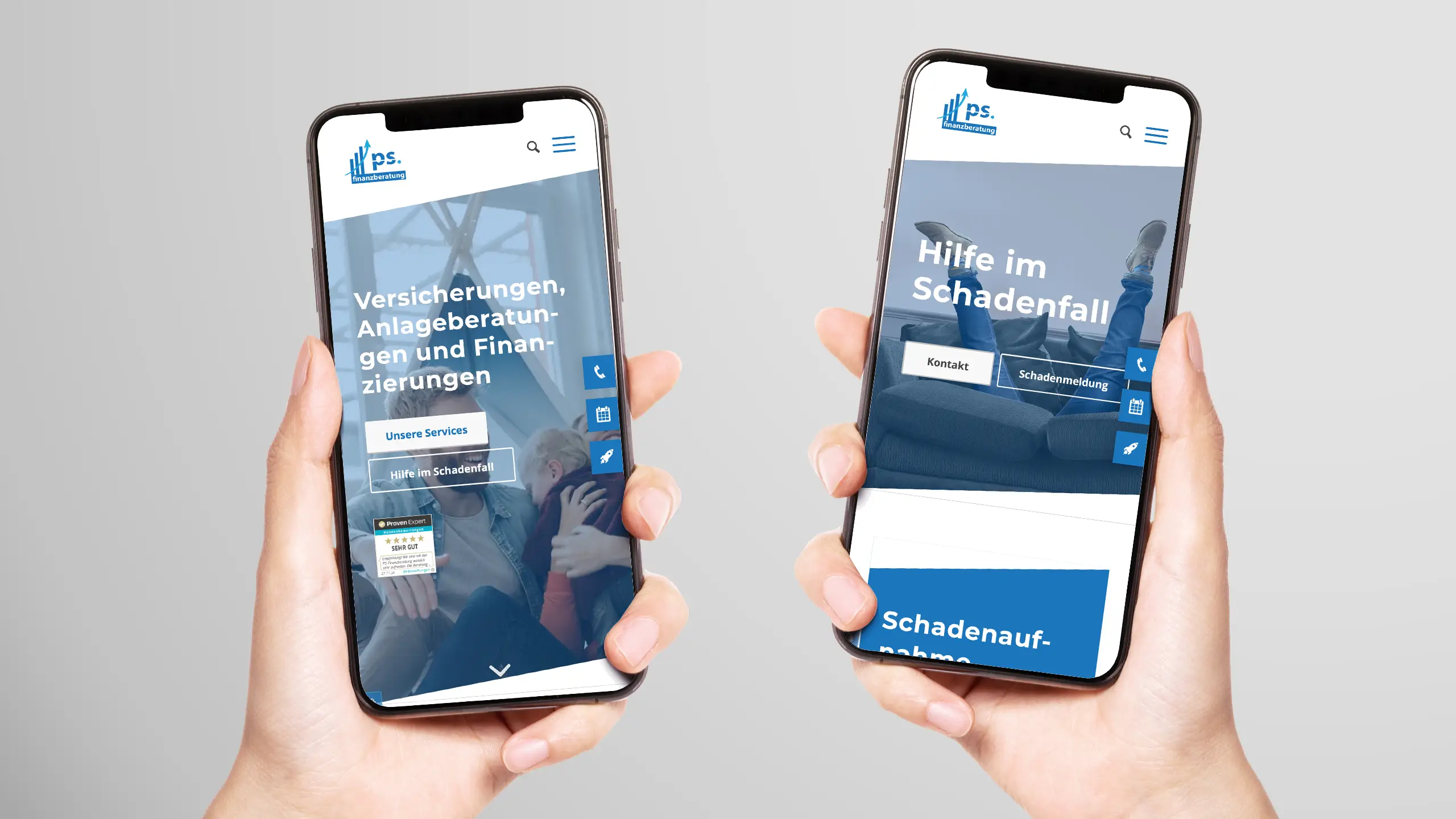 PS Finanzberatung Webdesign